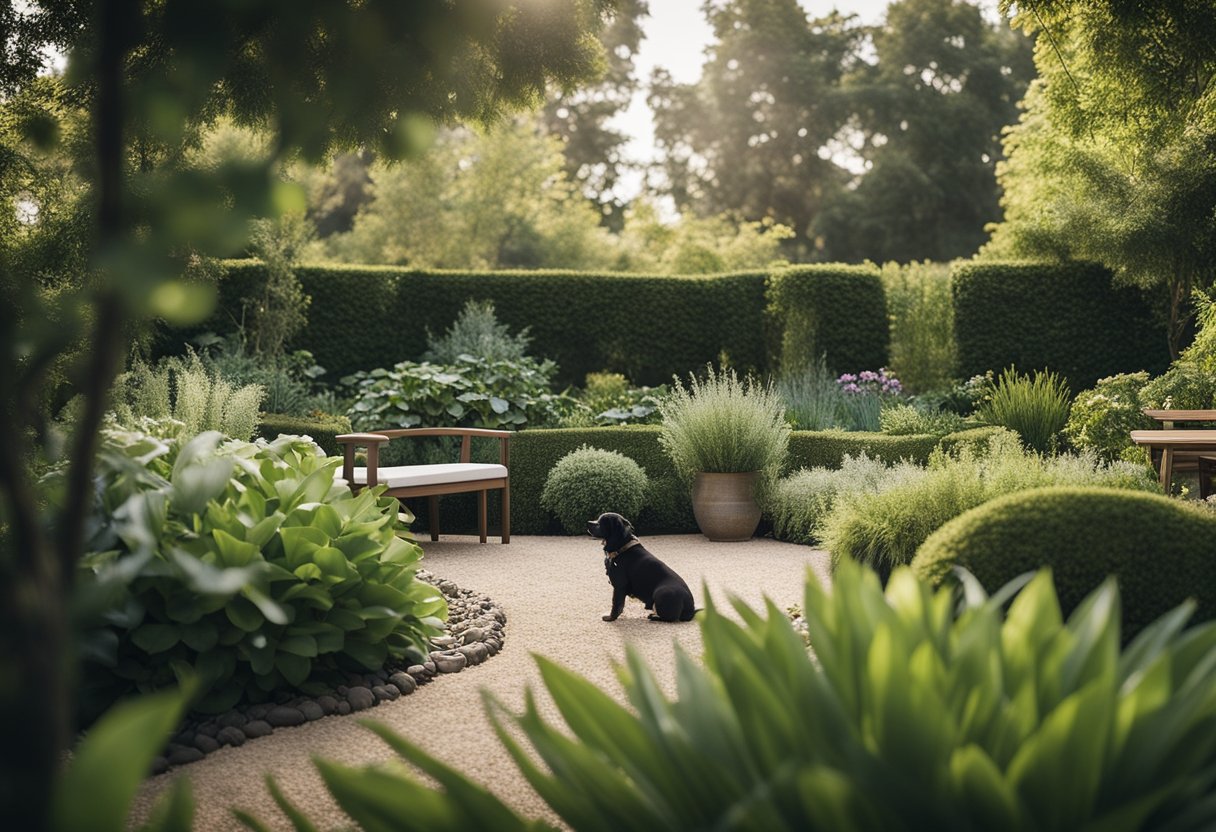 Designing a dog-friendly garden