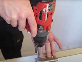 Door hanging a new door in an old frame