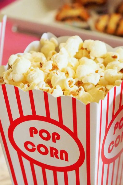 Home cinema popcorn
