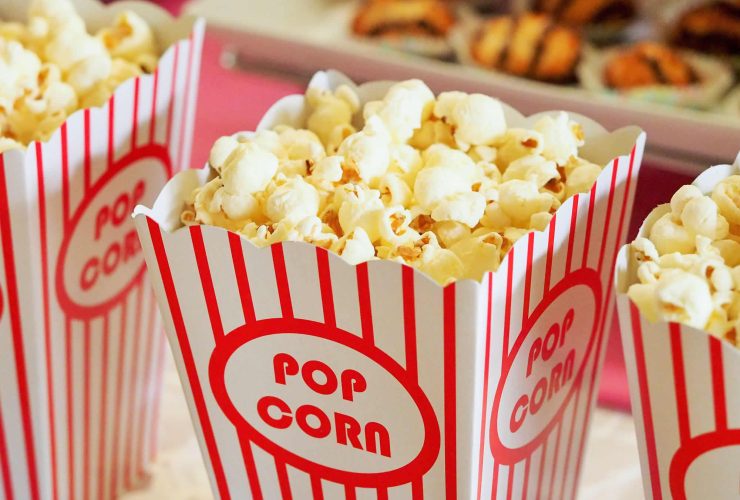 Home cinema popcorn