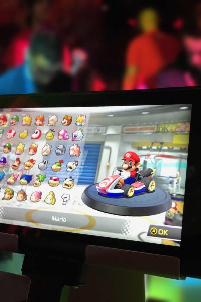 Nintendo Switch Console featuring Mario