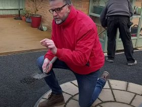 Preparing the ground for artificial grass